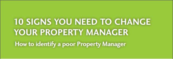 Image for 10 Signs you need to change your property manager